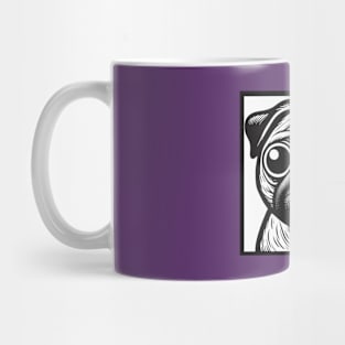 Pug Art Mug